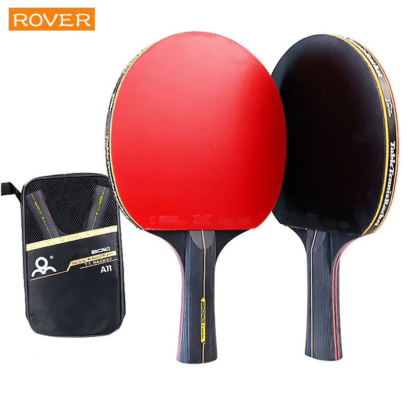 Table Tennis History - 6 스타 탁구 라켓 2PCS 전문