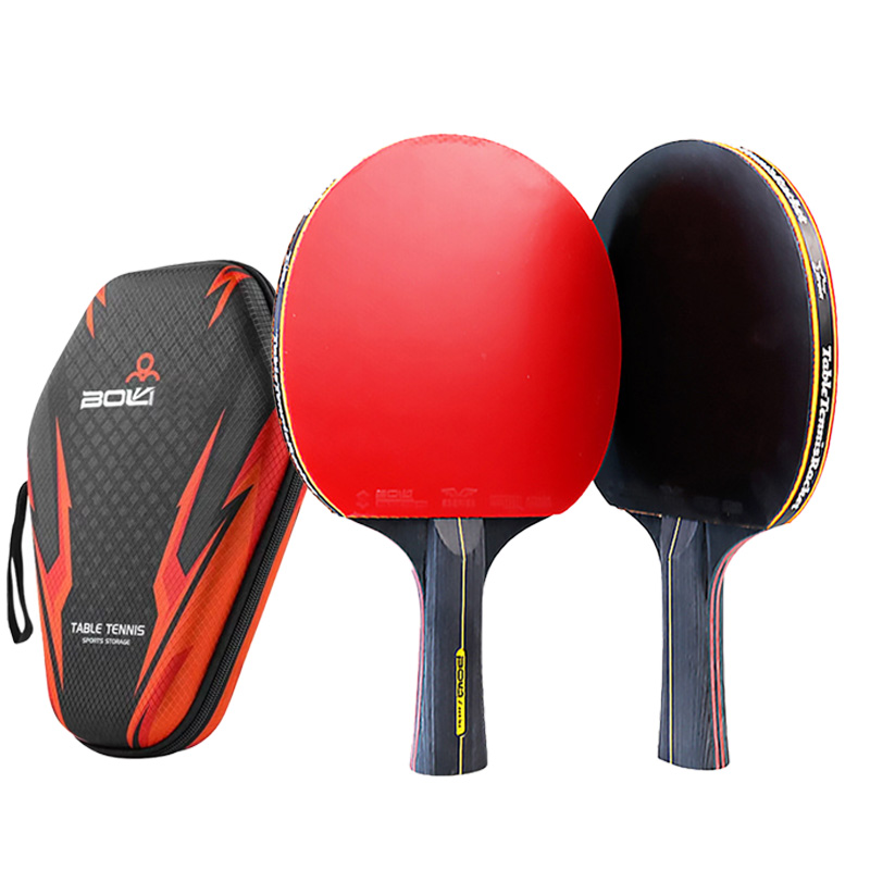 Table Tennis History - 6 스타 탁구 라켓 2 개